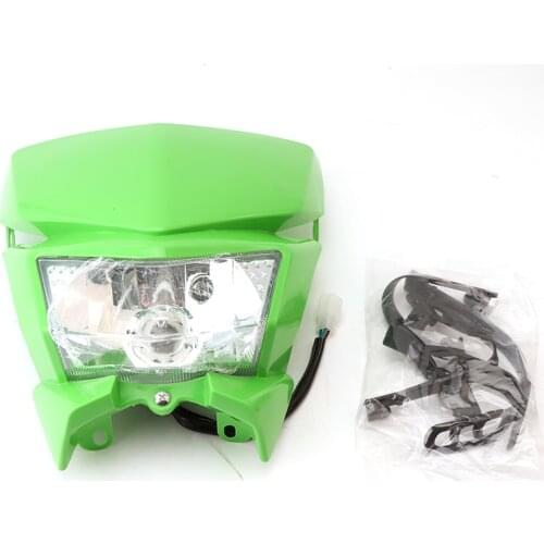 Suitable for Kawasaki kmx kx klx klr kle zzr kdx 110 125 140 250 300 450 wr off-road sports headlight fairing