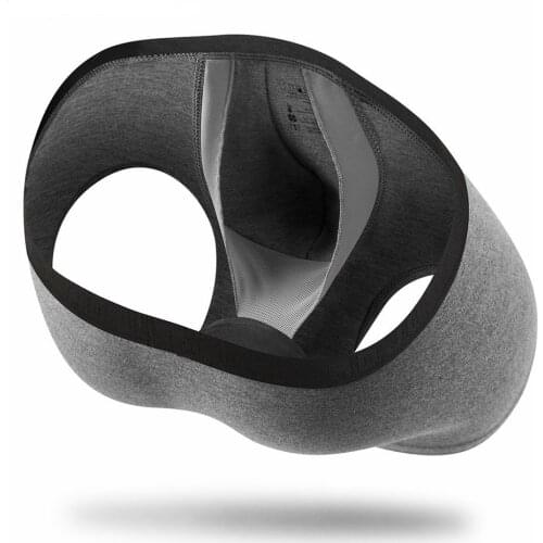 Sexy Gay Underwear Men Boxer Mesh Pouch Penis scrotum separation U Convex Unterhosen Herren Boxers Hombre Boxershorts Breathable