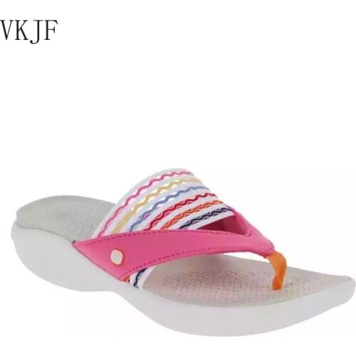 Summer Shoes for Women Slippers Hollow Out Solid Color Casual Ladies Wedge Slides Open Toe Non-Slip Fashion Female Flip Flops