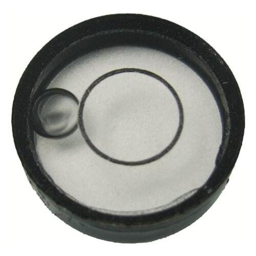 14*5mm Glass bubble level Round glass vial Circular water level meter Colorless transparent level