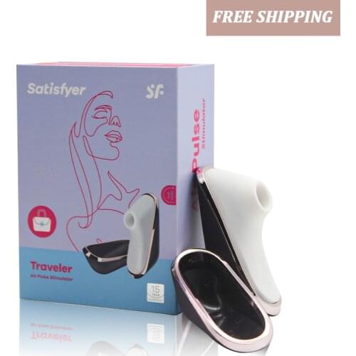 Satisfyer Pro Traveler Sucking Vibrator g spot clitoris stimulator Silicone mini vibrator sex toys for woman adult sex toys shop