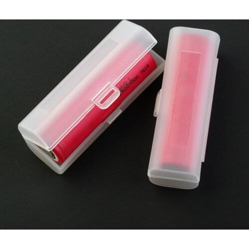 Waterproof 1 x 20700 21700 Battery Box Case Container Single Hard Plastic Batteries Holder Storage Box Case