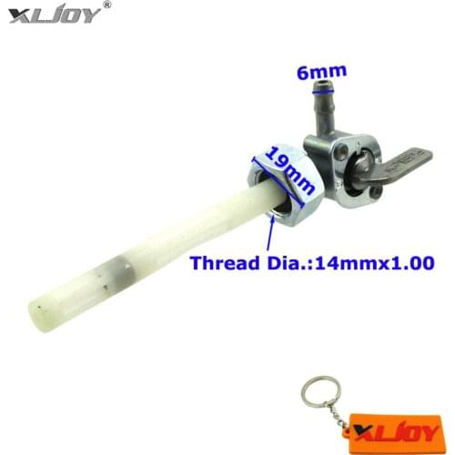 XLJOY 14mm x 1mm Gas Fuel Petcock Tap Switch For Honda CM185T CM200T ATC185 ATC200 ATC200S ATC200X Motorcross