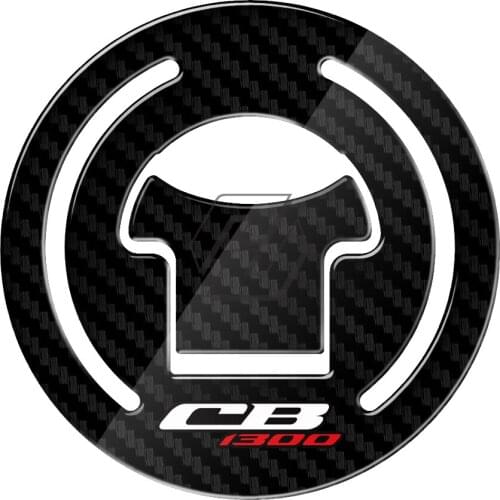 3D Carbon-look Motorcycle Fuel Gas Cap Protector Case for HONDA CB1300 X4 1998-2003