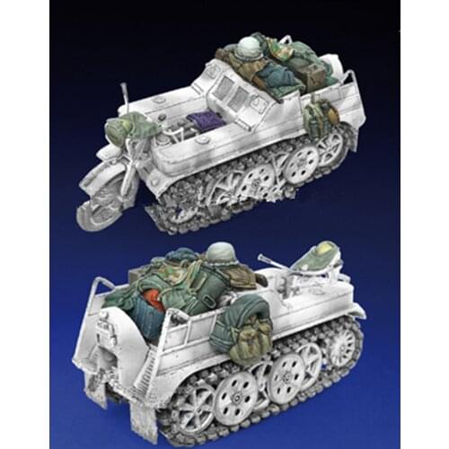 1:35 Resin Figure Model Kit Unassambled Unpainted B159 (NO CAR)