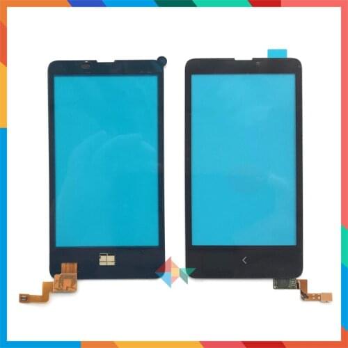 10pcs/lot High Quality 4.0" For Nokia X Dual SIM RM-980 Touch Screen Digitizer Front Glass Lens Sensor Panel Free Shipping