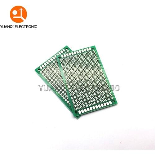 4pcs/lot 4x6 5x7 6x8 7x9 Double Side Prototype PCB Universal Printed Circuit Board Protoboard For Arduino