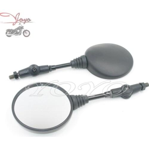 Free Shipping Motorcycle ATV off-road Universal Foldable Rearview Mirror For YZ125 YZ250 YZ450 XT225 SEROW XT250 (Anti Screw)