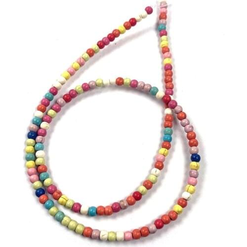 Natural semi precious stone beads Bead Mix colors Turquoises DIY for making necklaces and bracelets Package sale