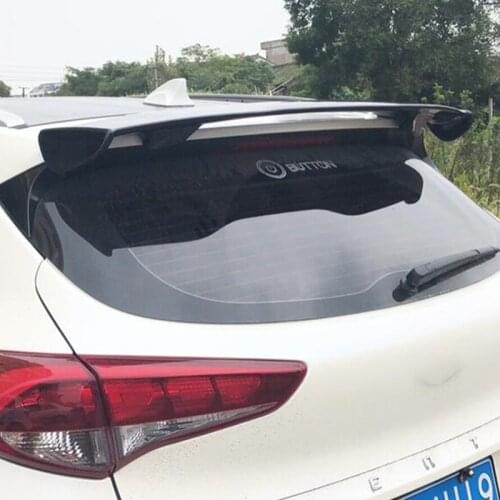 CEYUSOT For Universal Roof GT Spoiler Accessories Hyundai IX25 IX35 Tucson Santa Fe Hatchback Car Window Rear Lip WING Tail