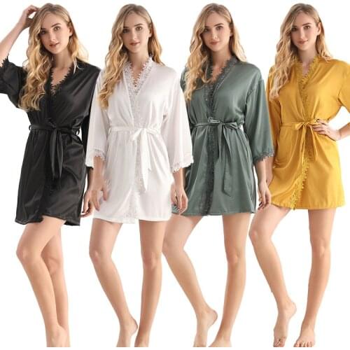 D Handsome Women's Bathrobes