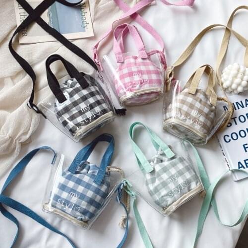 Children Mini Purse Cute PVC Transparent Crossbody Bag for Kids Small Coin Pouch Baby Girl Clear Purses and Handbags