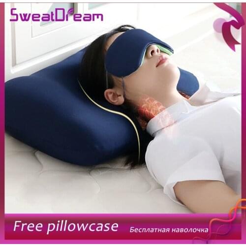 3D Neck Pillow Creative Neck Head Rest Deep Sleep Air Cushion Pressure Relief Pillows Washable Pillowcase Home Textile