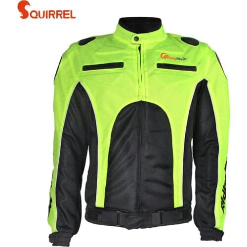 Motorcycles riding clothes four season fall proof cavalry suit mens and womens warm jacket