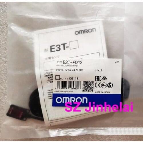 OMRON E3T-FD12 Authentic original Photoelectric switch 2M 12-24VDC