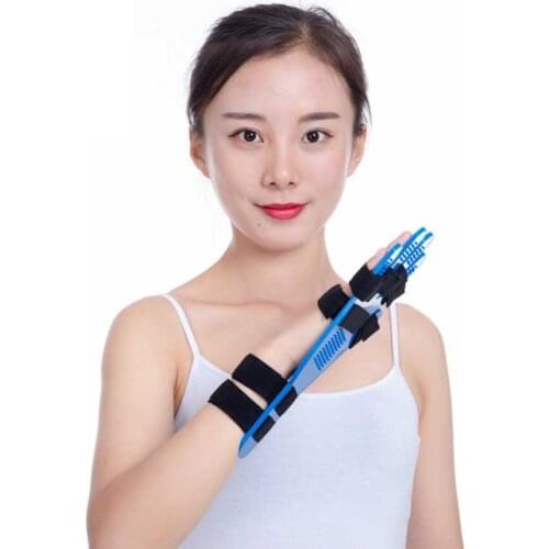 Orthotic training finger splint finger plate finger wrist rehabilitation trainer stroke hemiplegia paraplegic hand fixation