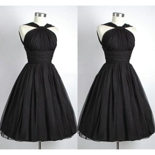 8th Grade Graduation Dresses 2019 Black Homecoming Dress Vestido De Festa Curto Knee Length Semi Formal Dress to Party
