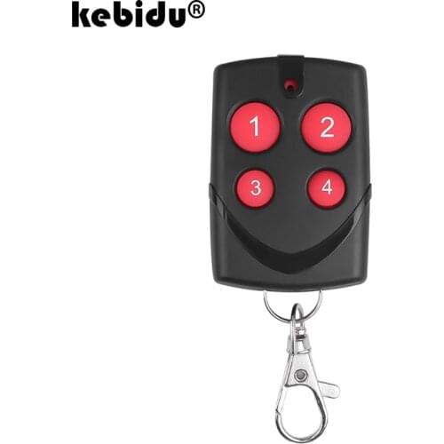 Kebidu 2 Colors 433MHZ Remote Control Garage Gate Door Opener Remote Control Duplicator Clone Cloning Code Car Key