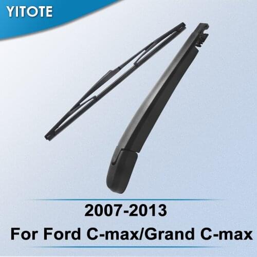 YITOTE Rear Wiper & Arm for Ford C-max/Grand C-max 2007 2008 2009 2010 2011 2012 2013