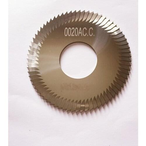 Carbide face milling cutter 0020A C.C.for WenXing key cutting machines 100D.100E.100E1.100F.100F1 hard metal side milling cutter