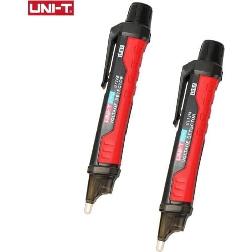 UNI-T UT12E UT12M Socket Wall AC Voltage Detector Indicator 24V-1000V Non Contact Volt Current Electric Sensor Test Pen