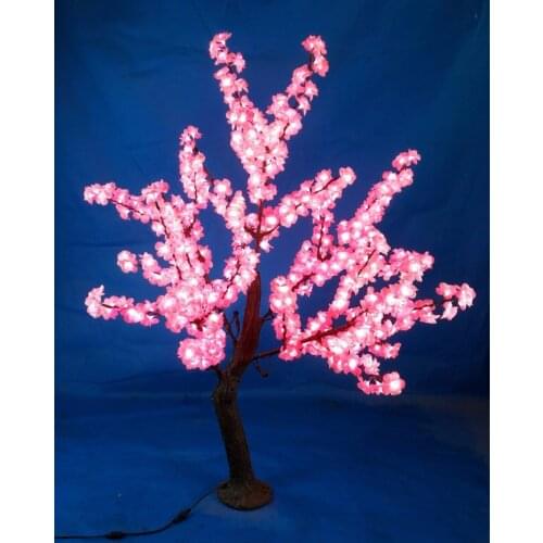 1.5M HIGH GARDEN SIMULATED PINK FLOWERS TREE GARDEN DECORATION LANDSCAPING