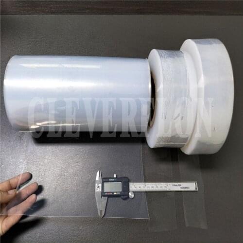 0.3 mm thickness clear chemical resistant heat resistant FEP F46 Film 0.3mmT*260mmW*1000mmL
