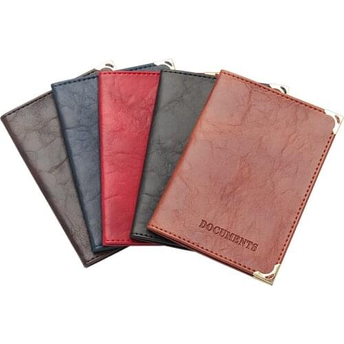 2020 Retro Style Russian Auto Driver License Bag PU Leather on Cover for Car Driving Documents Card Credit Holder