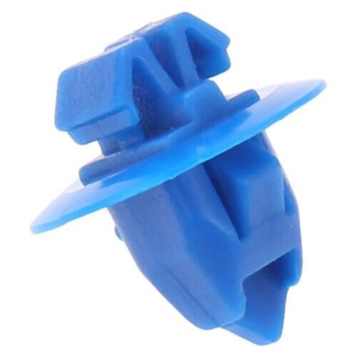 50Pcs 8mm Auto Fastener Guard board Shield Retainers Push Type Nylon Rivets Clips For Toyota Camry Han Landa