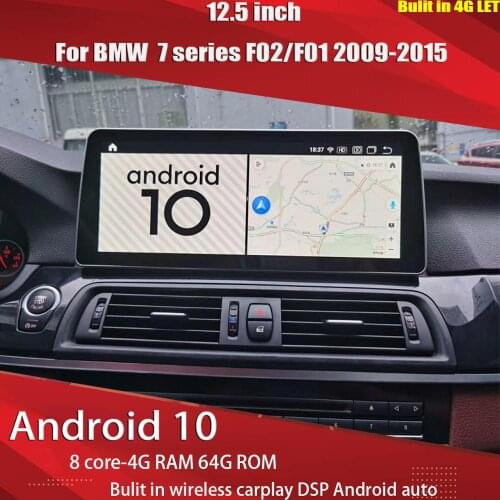 Aucar NEW STYLE Android 10 car multimedia for BMW F02/F01 7 Series 2009-2015 CIC CCC NBT 8 core Android car radio 4G LET DSP