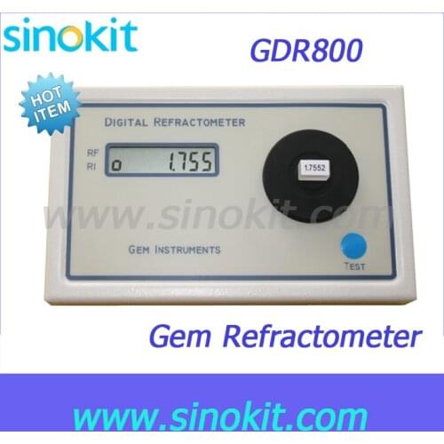 Free Shipping Professional Portable Gem gemological refractometer - GDR800