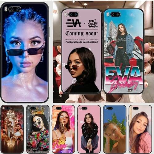 Eva queen Phone case For Xiaomi Mi Max Note 3 A2 A3 8 9 9T 10 Lite Pro Ultra black fashion cell cover soft coque art cover