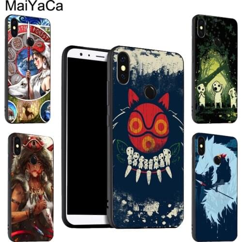 MaiYaCa Princess Mononoke For POCO X3 F2 Pro F1 Case For Redmi Note 9 Pro 8 T 7 9S 9C For Mi Note 10 Lite A3 9T
