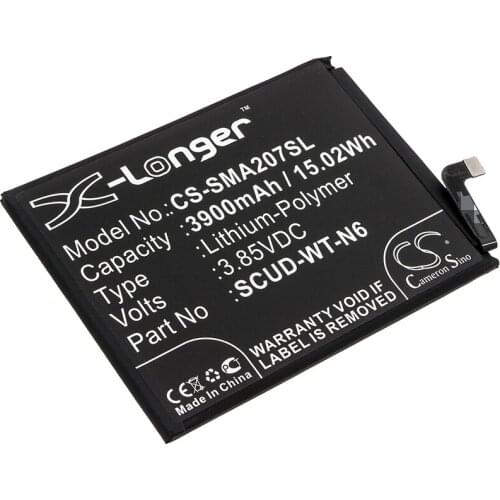 CS 3900mAh / 15.02Wh battery for Samsung Galaxy A20s, SM-A207F, SM-A207F/DS, SM-A207M/DS SCUD-WT-N6