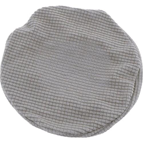 Home Bar Stool Covers Padded Round Bar Stool Cover Cushion with Elastic Fabric
