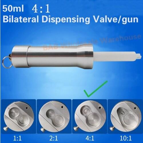 50ml 4:1 Two-component Glue Bilateral Precision Dispensing Valve/Dispensing gun