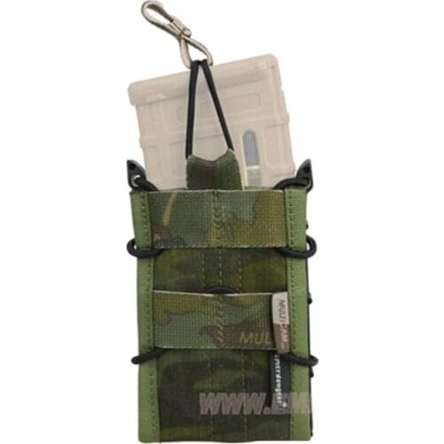 Emersongear 556 Rifle Magazine Pouch Tactical Molle Portable Rifle Modular Single Bomb Pouch For 556 M4 M16 AR15 SR52 P-MAGS