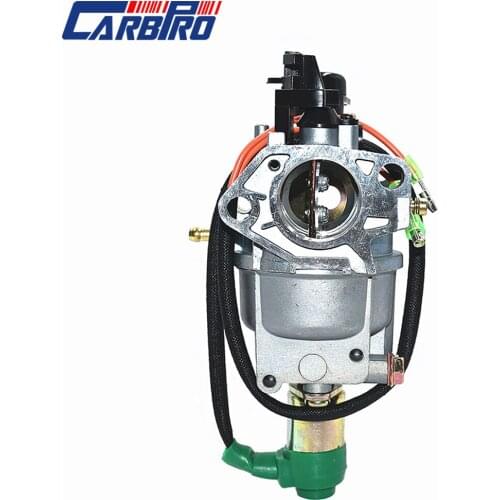 Carburetor with Solenoid for Honda GX340 GX390 8HP 9HP 11HP 13HP Generator Carb