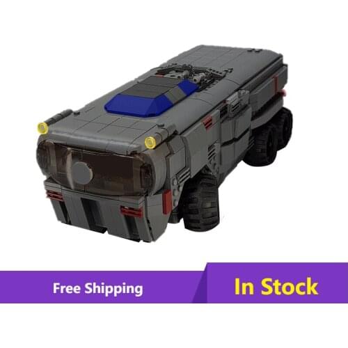 MOC Remote Transporter Engineering vehicle Defender Building Blocks For high-tech RC Car Model Station wagon City Brick Toys
