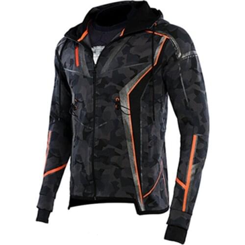2019 Tony Stark Cosplay Costume Iron Men Casual Sweatshirt / Pants Camouflage Hoodie Jacket