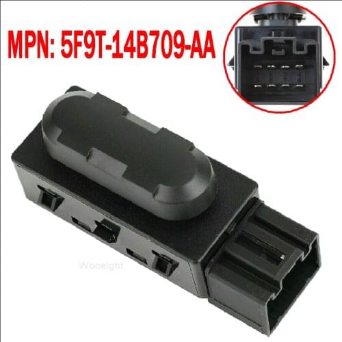 Wooeight Power Seat Adjustment Control Switch 5F9T14B709AA Fit For Ford Explorer F150 Expedition Fusion Assembly 9L3Z-14A701-A