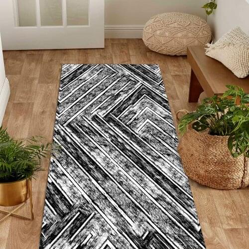 Grey white black color Line Road grey patterned carpet modern carpet living room carpet free shipping soft