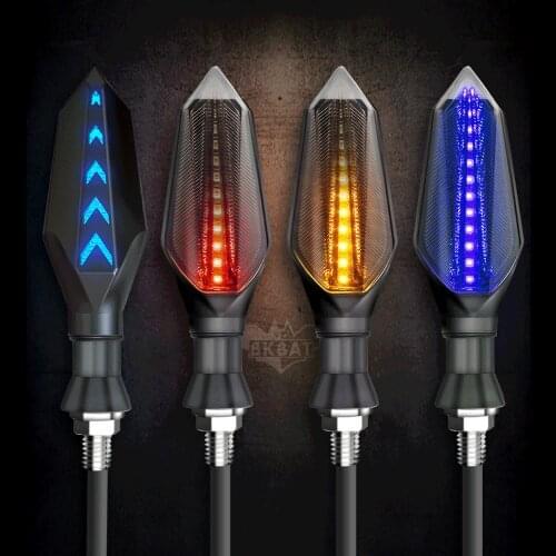 Motorcycle LED Turn Signal Intermitentes Moto Accessories For dominar 400 bajaj Kawasaki ninja 650 Honda cbr 500r Yamaha ybr 125