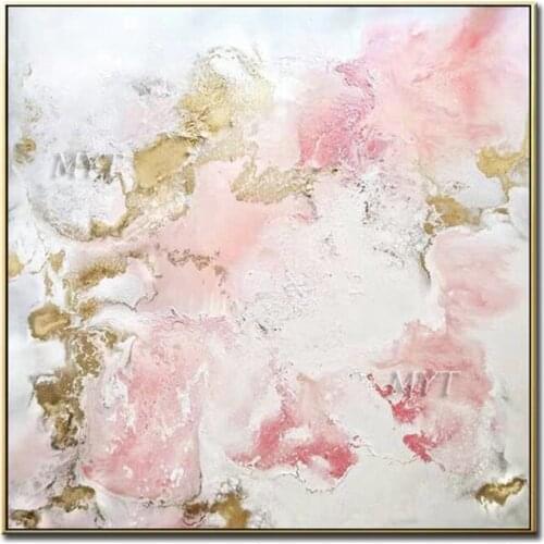 The Evening Glow Abstract Oil Painting Modern Wall Art Living Room Picture Home Decoration Painting 100% Handmade Unframe