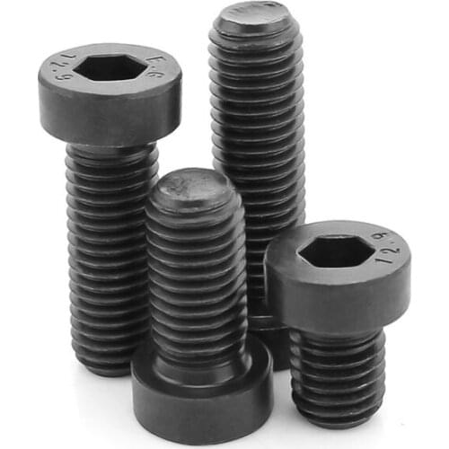 M5M6M8M10 Alloy Steel Thin Cheese Head Hexagon Socket Cap Screw Low Cheese Head Hexagon Socket Screw Bolt 5PCS