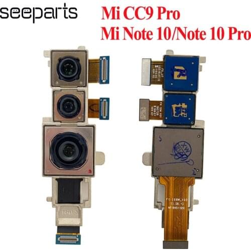 Original For Xiaomi Mi CC9 Pro Rear Main Camera Flex Cable Mi Note 10 Pro Rear Camera Replacement Parts Note 10 Back Camera
