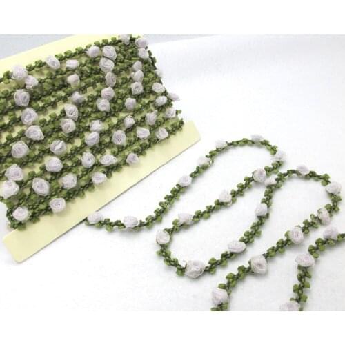 2 Yards 1/2 Inch Woven Rococo Ribbon Trim|Decorative Floral Ribbon|Scrapbook Materials|Clothing|Decor|Craft Supplies