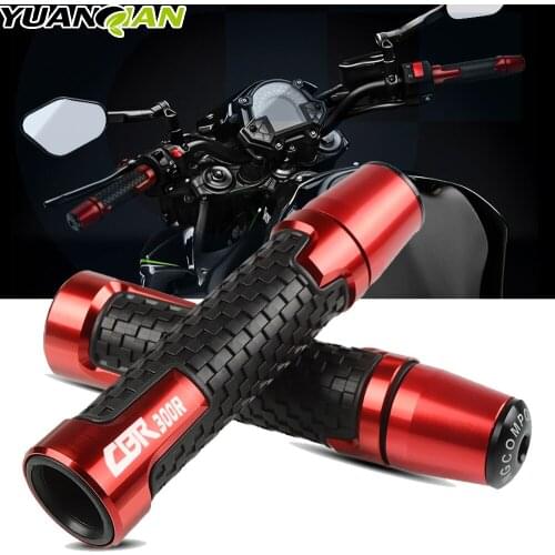 Motorcycle Accessories 7/8" 22MM Handlebar Handle Bar End Cap For HONDA CB300R CB300F CBR300R CBR 300R 2014-2016 handle grips