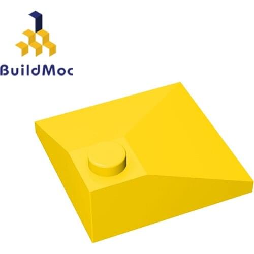 BuildMOC Assembles Particles 3675 Slope 33 3x3 Double Convex For Building Blocks Parts DIY LOGO Educational gift Toys