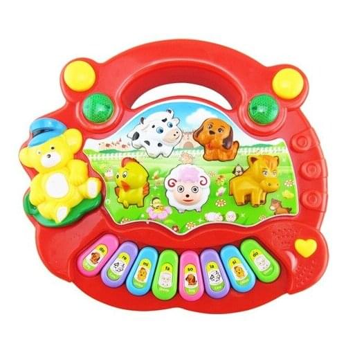 Baby toy Musical Instrument Learning & Education Cartoon music electronic baby toys 0 12 months jouet bebe baby speelgoed sale